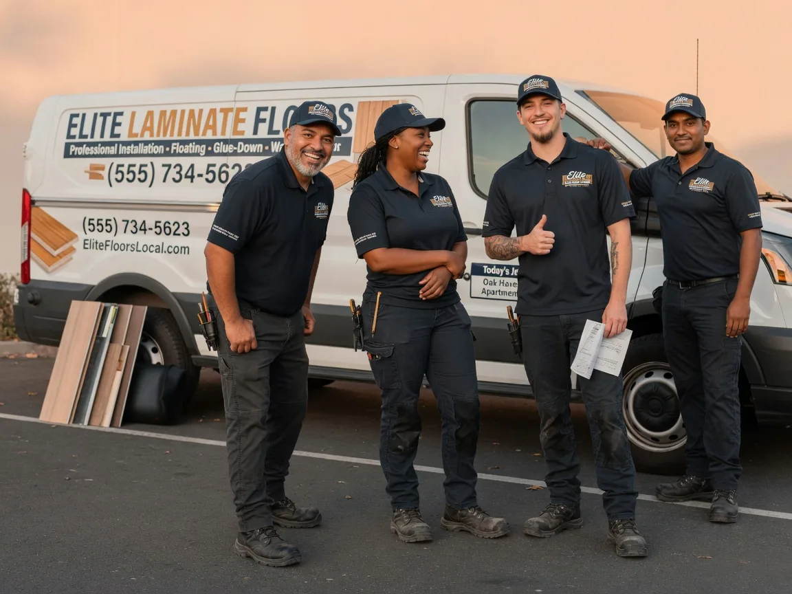 Laminate flooring installation company in Bourg, LA